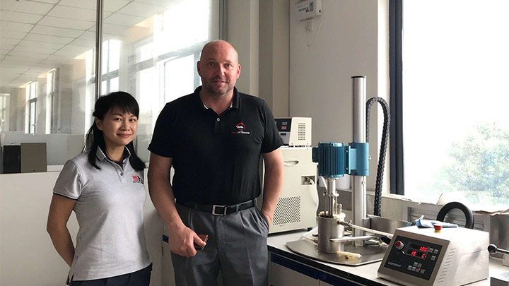 德國 VMA公司市場經(jīng)理Adam Snietka來訪