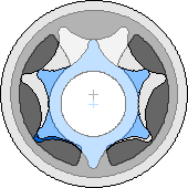微環(huán)形齒輪泵運(yùn)行原理