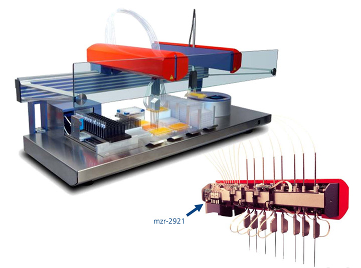 微型齒輪泵用于精確配液