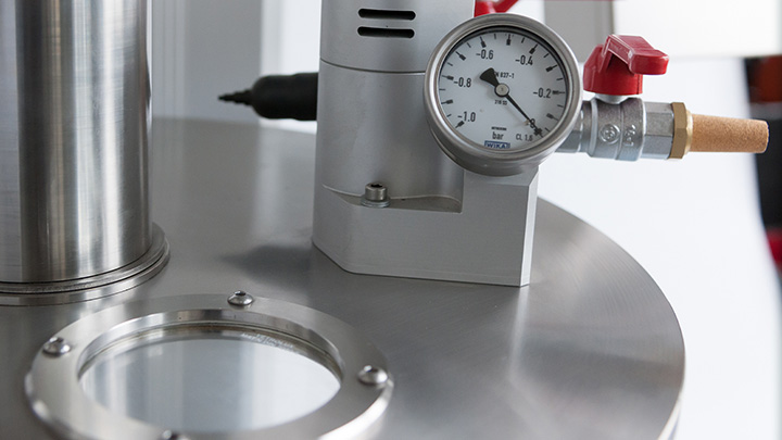 高速分散機壓力控制