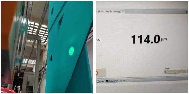 涂魔師非接觸式測厚系統(tǒng)—測量固化前膜厚